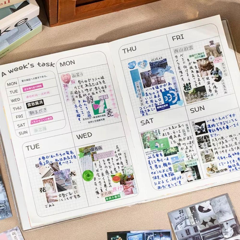 20 Sheets/Piece Manual Scrapbook Decorative Stickers Notebook Sticker Kids Gift School Stationery