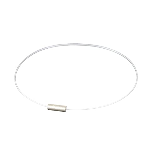 AXF EX Airy Wire Necklace, Silver, Size S (45cm)