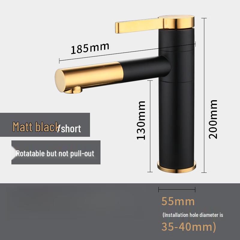 TLXT Rotatable Bathroom Basin Faucet