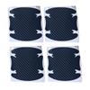 4Pcs Car Door Handle Stickers 3D Carbon Fiber Film Scratches Cover Car Stickers Universal Protector Sticker Auto Accsesories