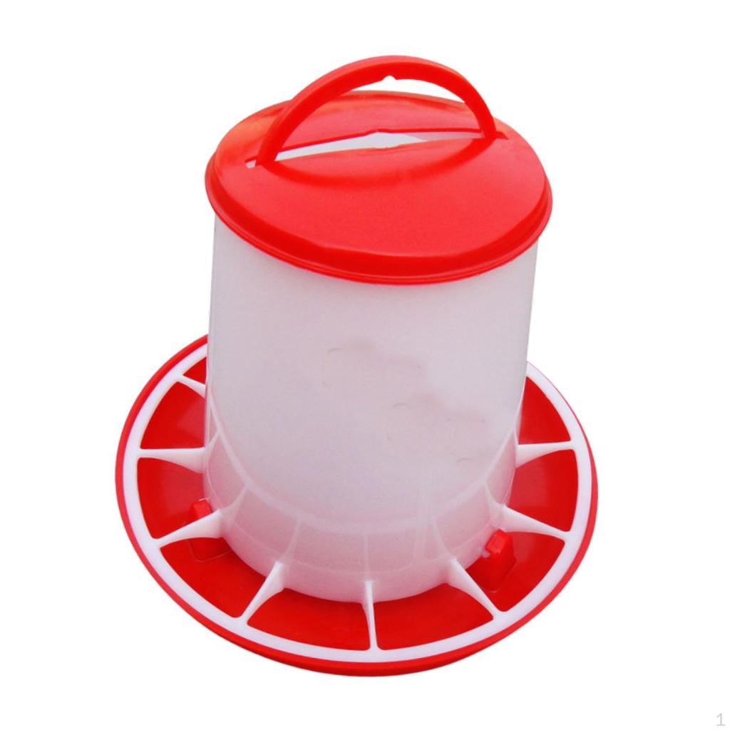 Bird Feeder, Practical And Easy To Clean Poultry Feeding Bucket, Food Dispenser for Small