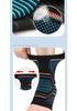 1Pc 3D Knit Elastic Jersey Fabric Ankle Support Compression Sleeve for Outdoor Mountaineering Fitness Sports Stabilization