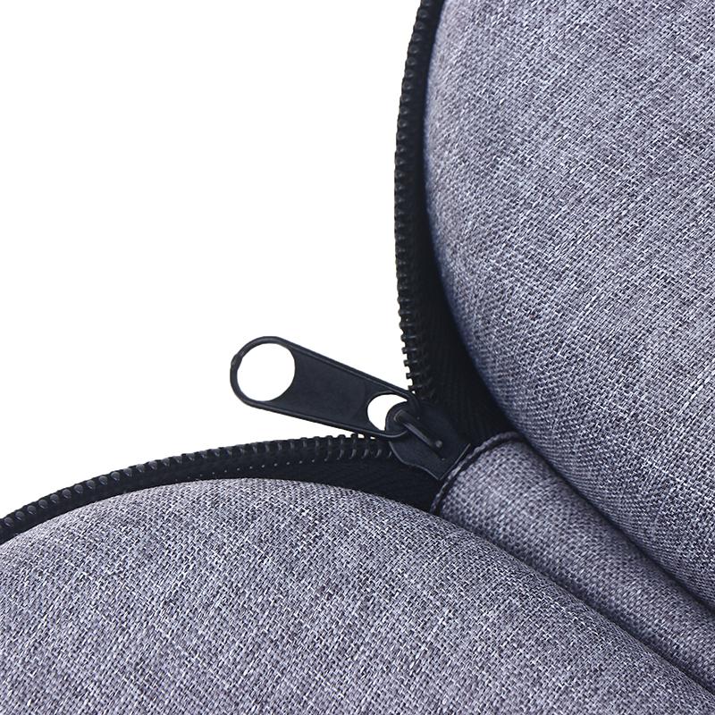 High-Capacity Headset Headphone Case Earphones Shockproof Storage Box Hard Shell Eva Headphone Zipper Protective Bag Universal