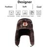 Winter Russian Coat of Arms Lei Feng Hat Men Outdoor Windproof and Cold Proof Bomber Hats Fashionable and Personalized Caps Cold Cap