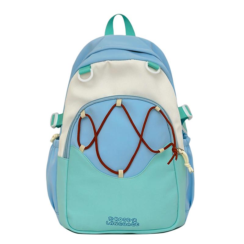 Middle School Student Schoolbag Women's Large Capacity Backpack Lightweight Travel Backpack