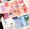 Retro English Letter Sticker Pack – Creative Journal DIY Decorations