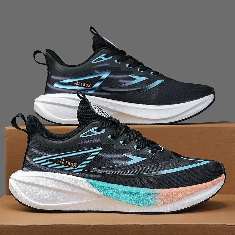 Men'S Fashion For Male Carbon Athletic Shoes Man Ladies Ventilated Running Sneakers Board Walking Shoes Basketball Sport Trainers