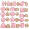 16Pieces Durable Plastic Eid Cookie Molds Portable Eid Cookie Molds For School Event And Community Celebration