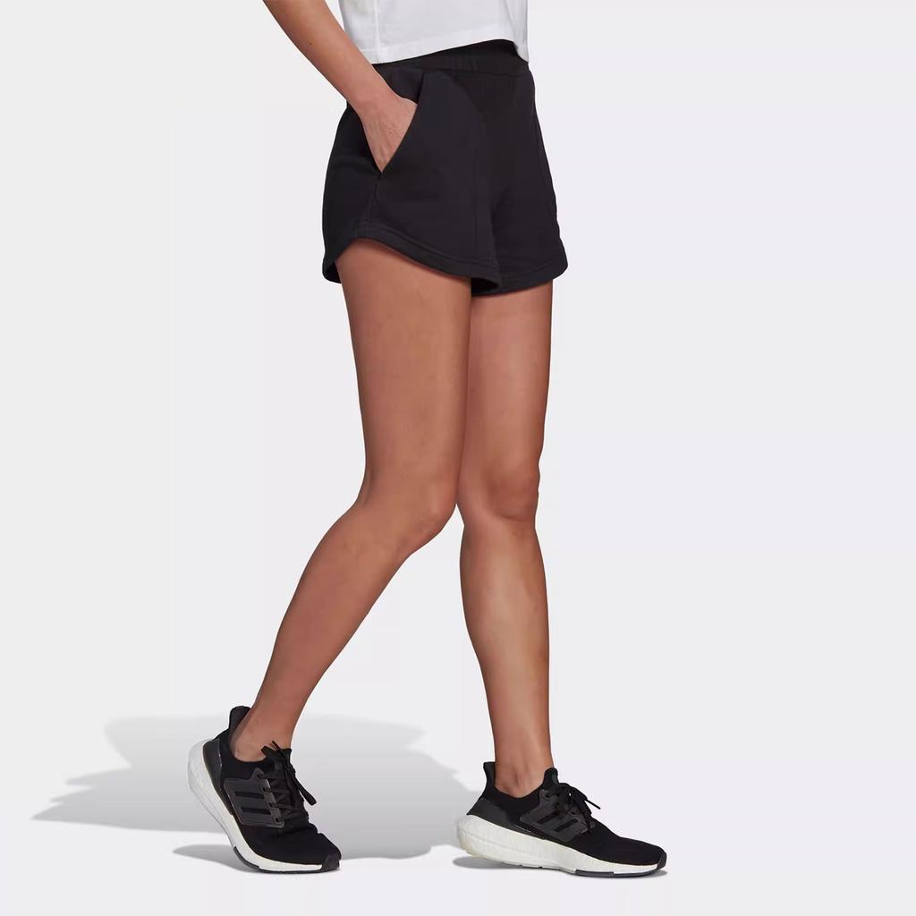 Adidas Training Running Breathable Casual Shorts Women Shorts Black HT3494