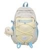 Schoolbag small fresh contrasting color backpack female ins Japanese sweet wind junior high school student schoolbag trend large capacity backpack