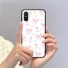 Cute Pink Bowknot Phone Case For Redmi Note 4 X 5 A 6 7 8 T 9 9S 10 11 11S 11Epro Poco M3 Pro