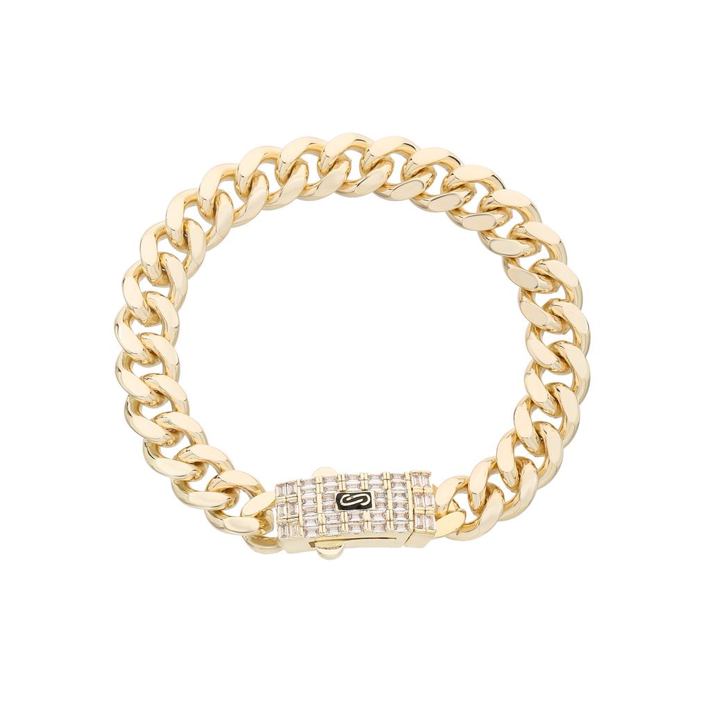 Fashion Monaco Anklet 4N6N8N23cm25cm High Quality 14K Gold Plated Anti-fading Anklet for Men and Women