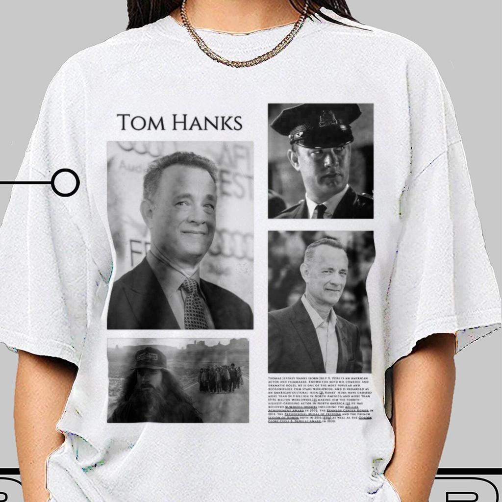 Vintage Tom Hanks T-Shirt, Mother's Day Gift for Women and Men