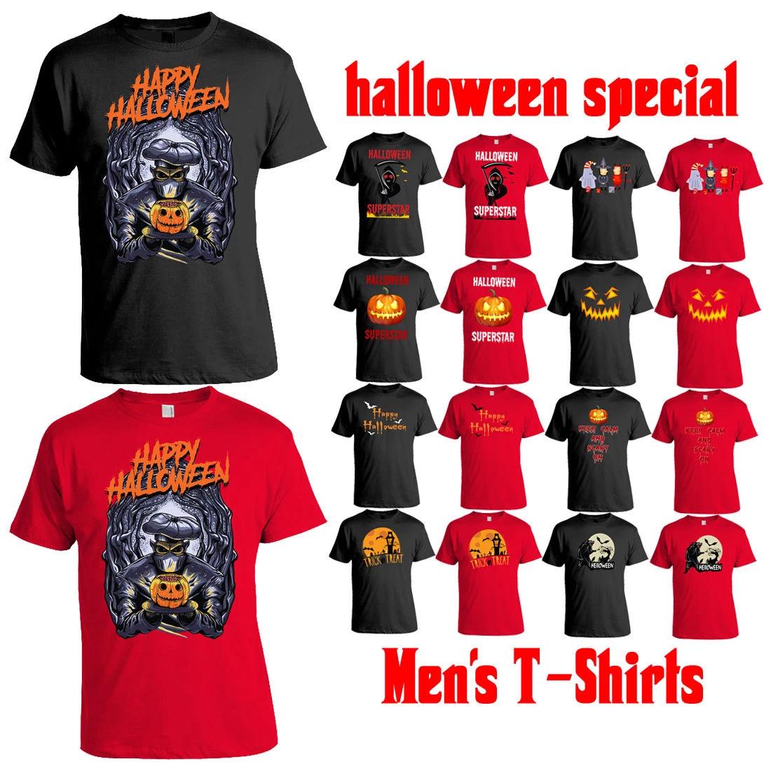 Halloween Special Spooky Scary Happy Fancy Dress Mens T-Shirt XL