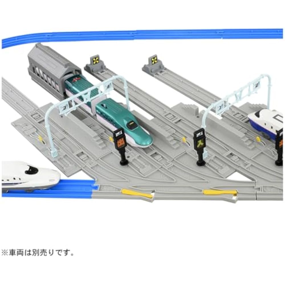 TAKARA TOMY (TAKARA TOMY) PLARAIL Let's Arrange Cars In a Cool Way! Depot Rail Set