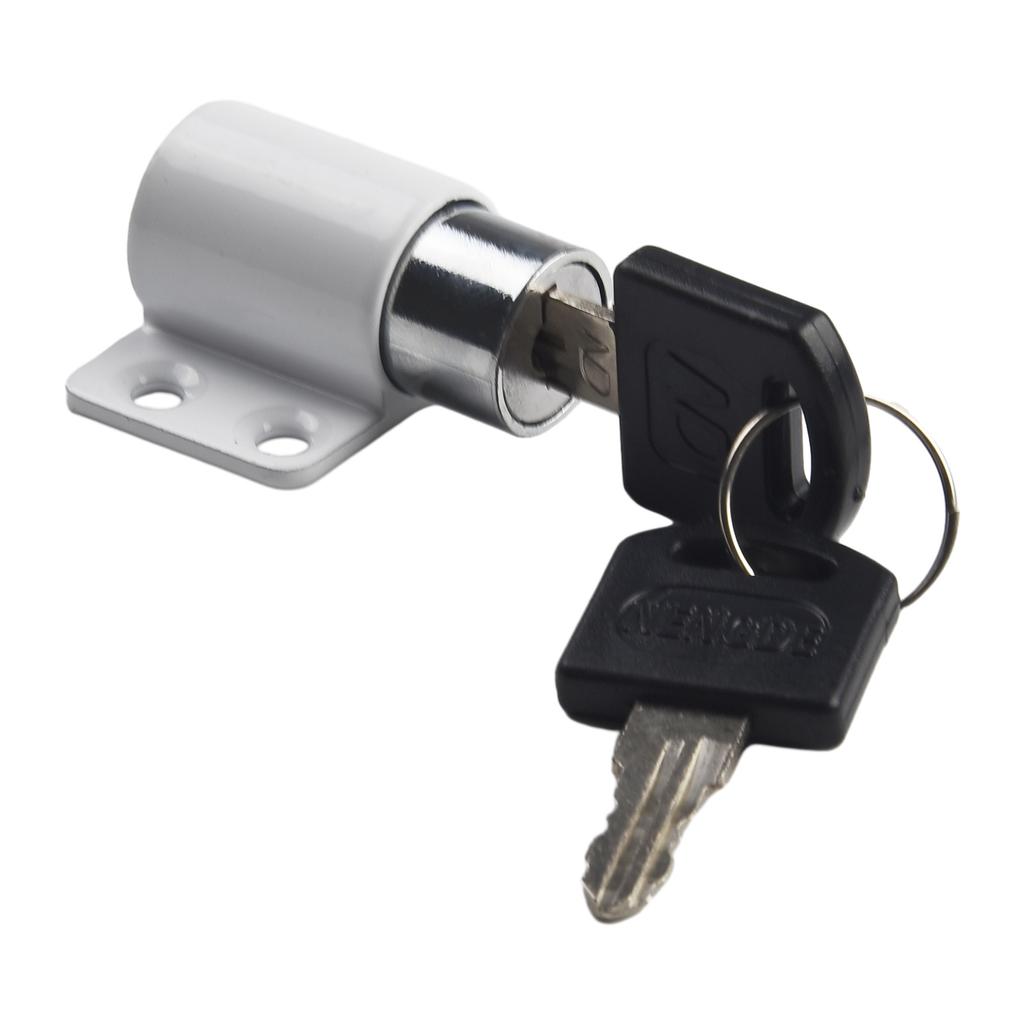 Door Lock Lock Aluminum Alloy Antitheft Baby Child Safety Lock With Key