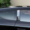 B Pillars Sticker For Renault Megane Hatchback 2009 2010 2011 2012 2013 2014 2015 Carbon Fiber Pattern Car Window Pillar Posts.