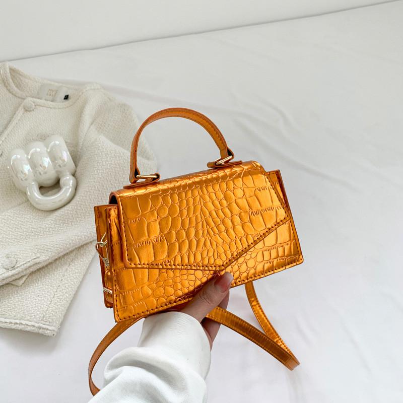 Chic Fashionable Pu Small Square Bag Modern Casual Shoulder Bag For Everyday Use