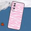 Cow Zebra Pattern Case For Huawei P30 Lite P20 P40 P50 Pro P Smart 2021 Nova 5T Honor 70 50 X7 X8 X9 Cover