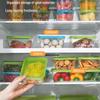 Meiliya HC073715 Square Microwaveable Food Storage Box 520ml