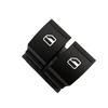 4Pins Car Window Lifter Control Switch Button 1K3959857 2K0959857A 1K3959857A For VW Eos Golf MK5 MK6 GTI Seat Ibiza (Red Light)