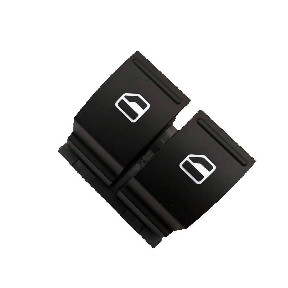 4Pins Car Window Lifter Control Switch Button 1K3959857 2K0959857A 1K3959857A For VW Eos Golf MK5 MK6 GTI Seat Ibiza (Red Light) 1K3959857