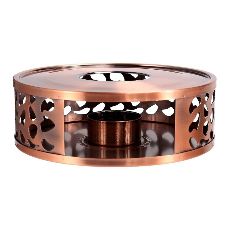 

ABUL-3X Durable Stainless Steel Tea Warmer, Heating Base, Teapot, Warm Tea Stove, Candle Teapot, Tea Set