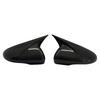 2x Carbon Look sidovingsspegelskydd för VW för Volkswagen Golf 6 MK6 GTI GTD 2009-2013 sidobackspegelkåpa