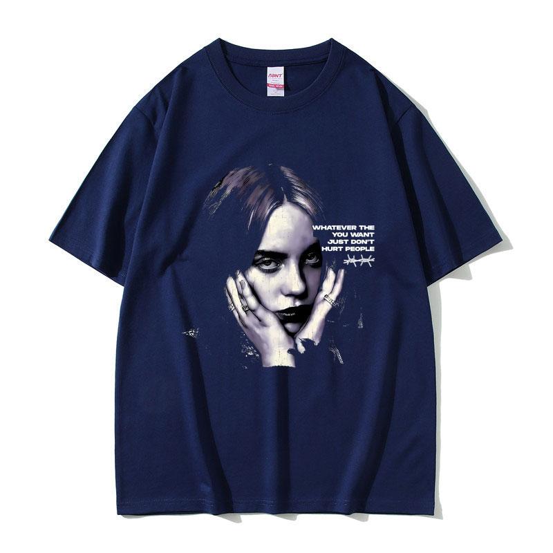 Hit Me Hard and Soft Tour Tshirts Men Fashion Pop Music T Shirts Unisex Casual Cotton Short Sleeve Tshirt Streetwear