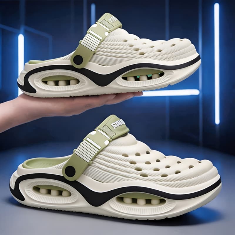 Sabots Unisexe en EVA imperméables corps monobloc en EVA semelle souple antidérapante Pour Jardin Plage Douche Été Quotidien Décontracté Confortable