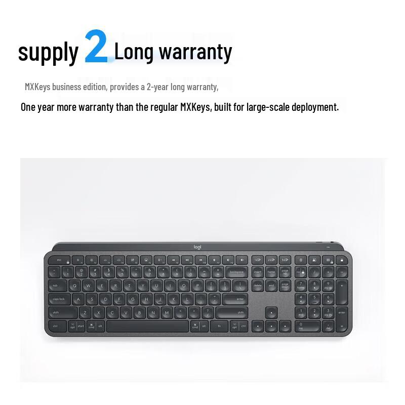 Logitech MX Keys Advanced Wireless Illuminated Keyboard
