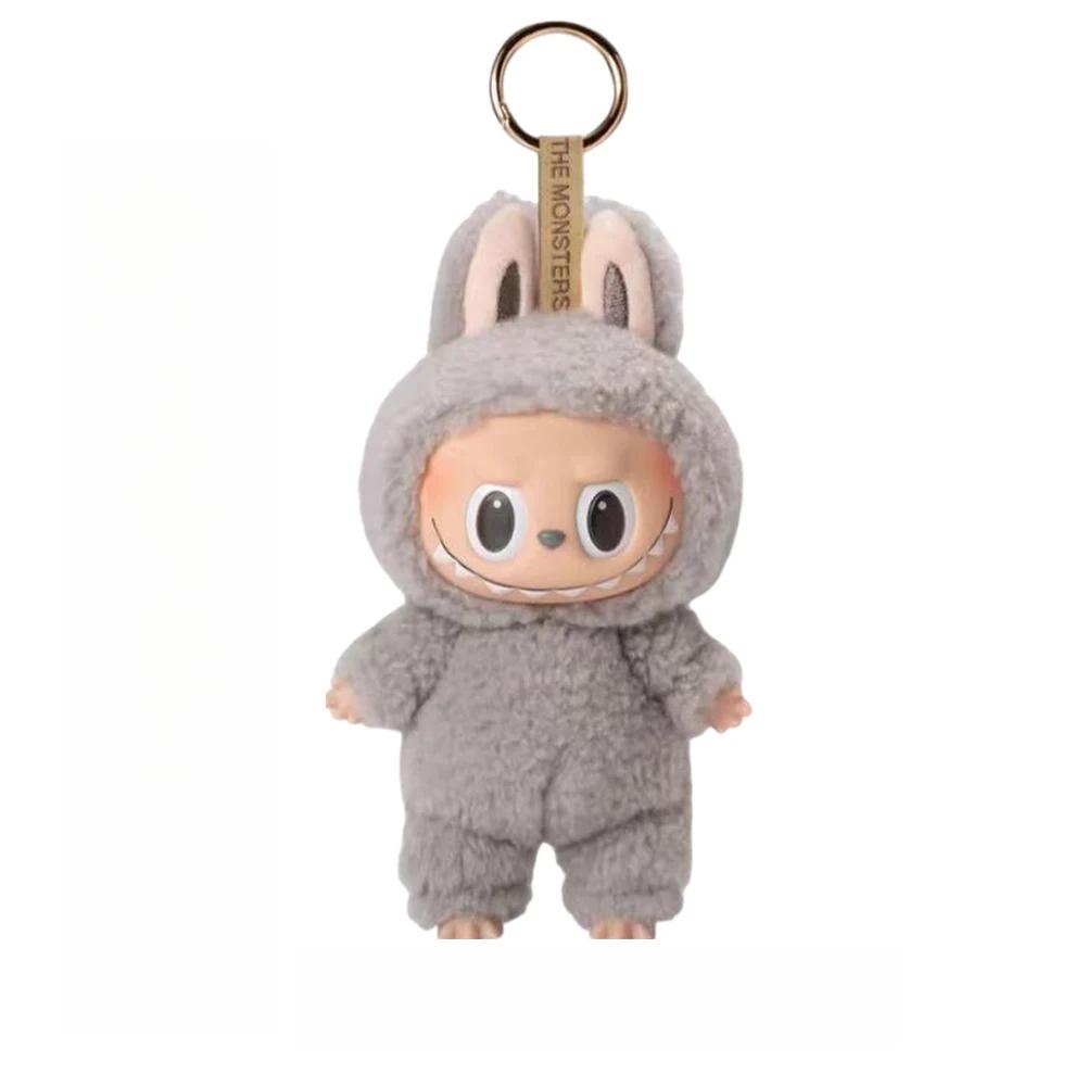 Cute Labubu The Monsters Box Toy Sweetheart Vinyl Doll Kawaii Backpack Pendant Decoration Plush Doll Clothes Gifts
