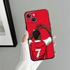 Football Sports Cool Case for iPhone 13 12 11 17 Pro Max 7 8 Air 15 16 14 Plus XS Max XR Black Soft Phone Cover