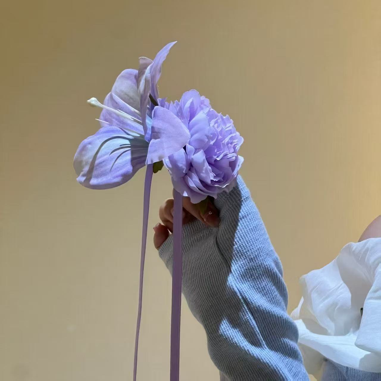 

Летняя тканевая заколка для волос с бахромой в виде цветка, милый бант, боковая заколка-уточка, маленькие свежие аксессуары для волос