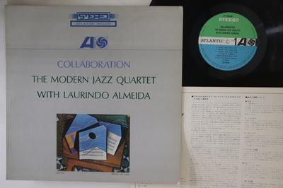 LP Record MODERN JAZZ QUARTET, LAURINDO ALMEI - Collaboration P7524A ATLANTIC Japan Jazz Used