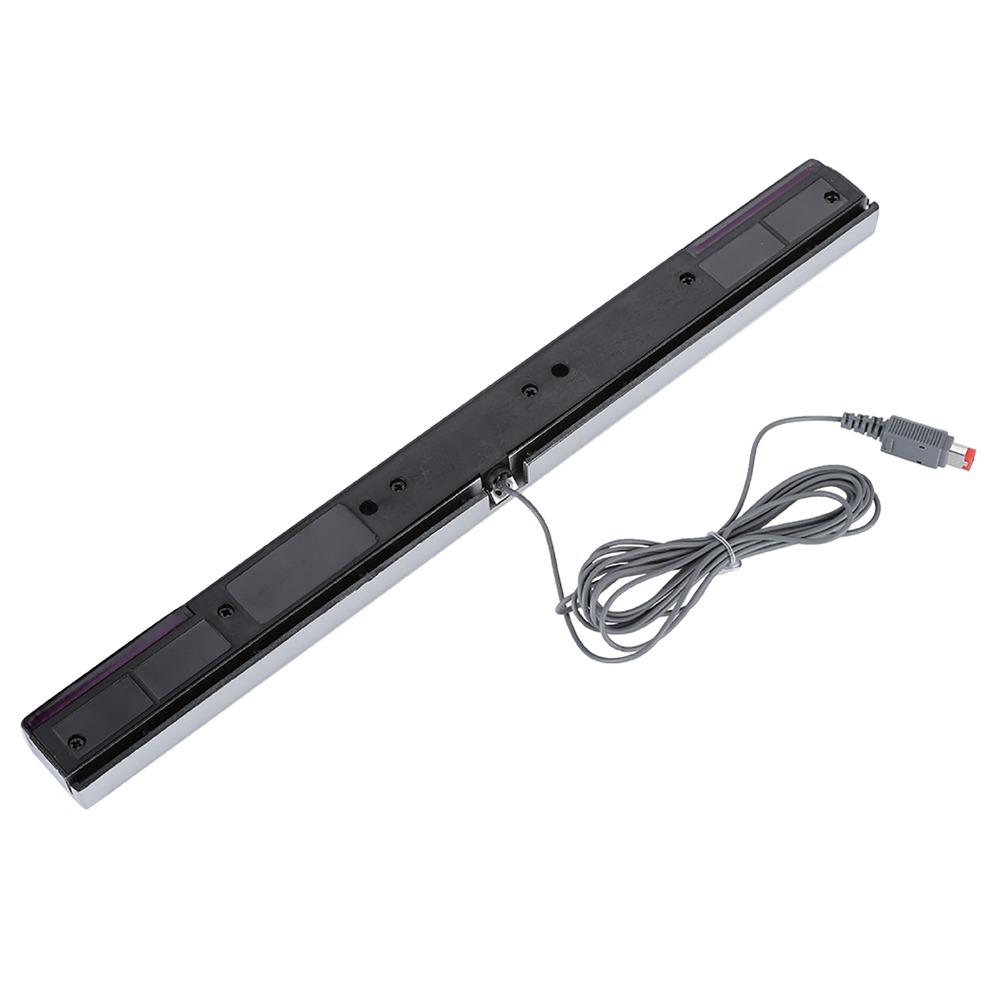 With Wired Infrared IR Sensor Bar with Stand Wired Receiver Signal Ray Sensor for Wii U Console