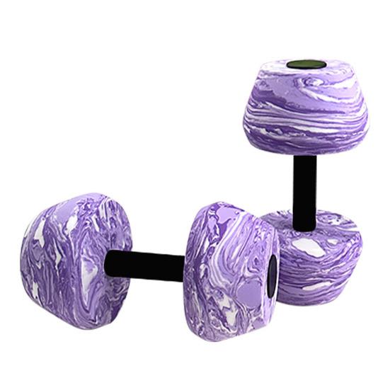 Aquatic Dumbbells EVA Foam Water Weights Pool Resistance Exercise Barbells for Aerobics Fitness Training Weight Loss Muscle Toning