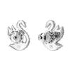 Swarovski Swan Shaped Earrings Women earrings 5647873