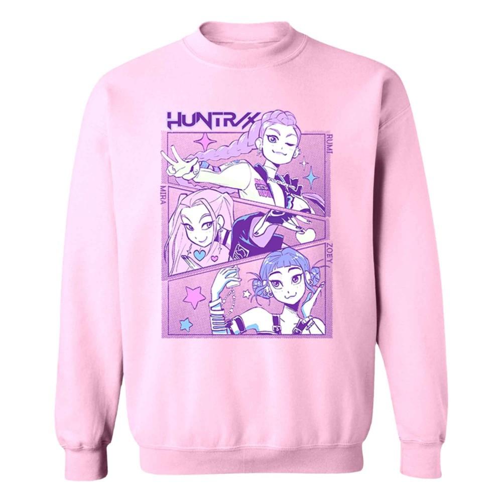 

Девочки Охотники на Демонов Толстовка Детский K-Pop Джемпер Повседневный Пуловер Свитер L