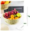 Creative Farmhouse Bamboo Woven Storage & Sieve Basket for Kitchen & Vegetable Use