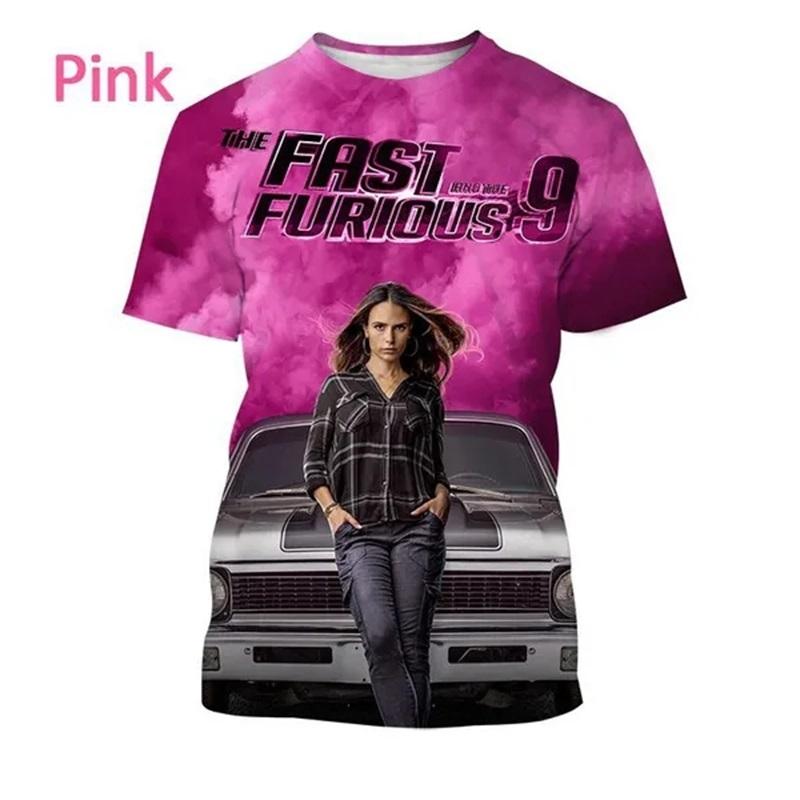 T-shirt for Men Women 3D Printed Short-sleeved Casual Movie Unisex Tees Shirt Personality Racing Tshirts