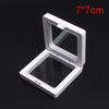 White Transparent Suspension Display Cases Jewelry Box Necklace Storage Holder