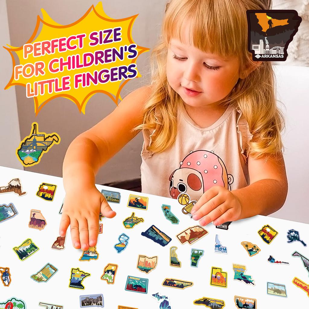 50 State Stickers State Maps City Maps Graffiti Stickers