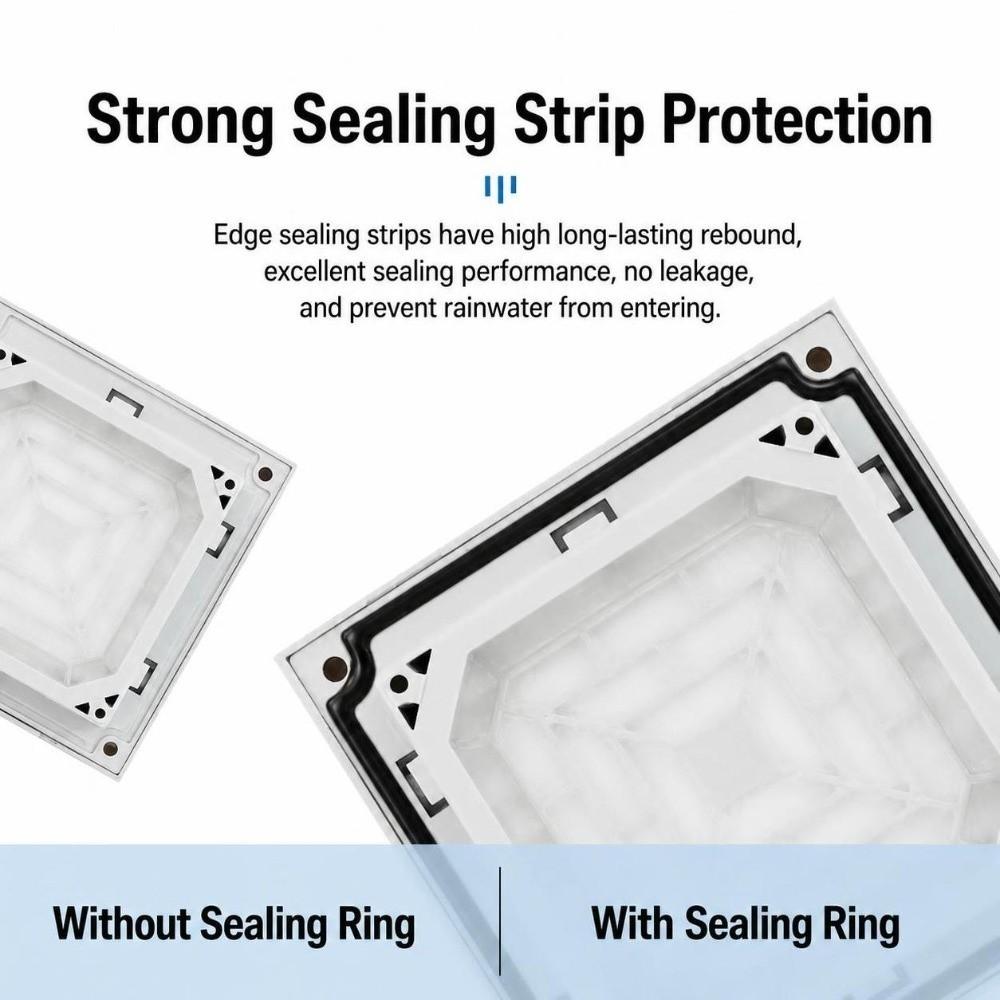 Waterproof Vent Grille ABS Fan Grille Air Ventilation System Air Vent  Fan Cooling