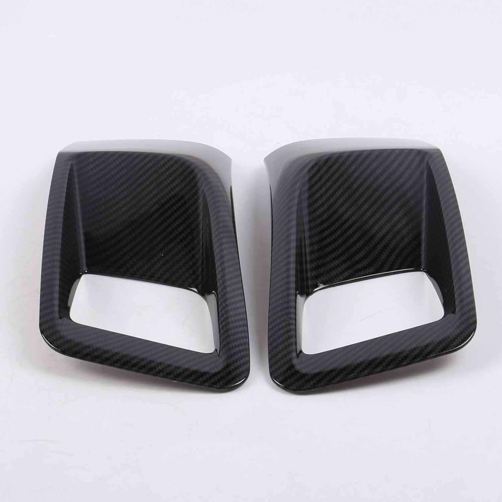 Suitable for Peugeot3008GT 4008Rear Fog Light Protector Carbon Fiber Pattern Bumper Light Sequin Stickers Change Decorative