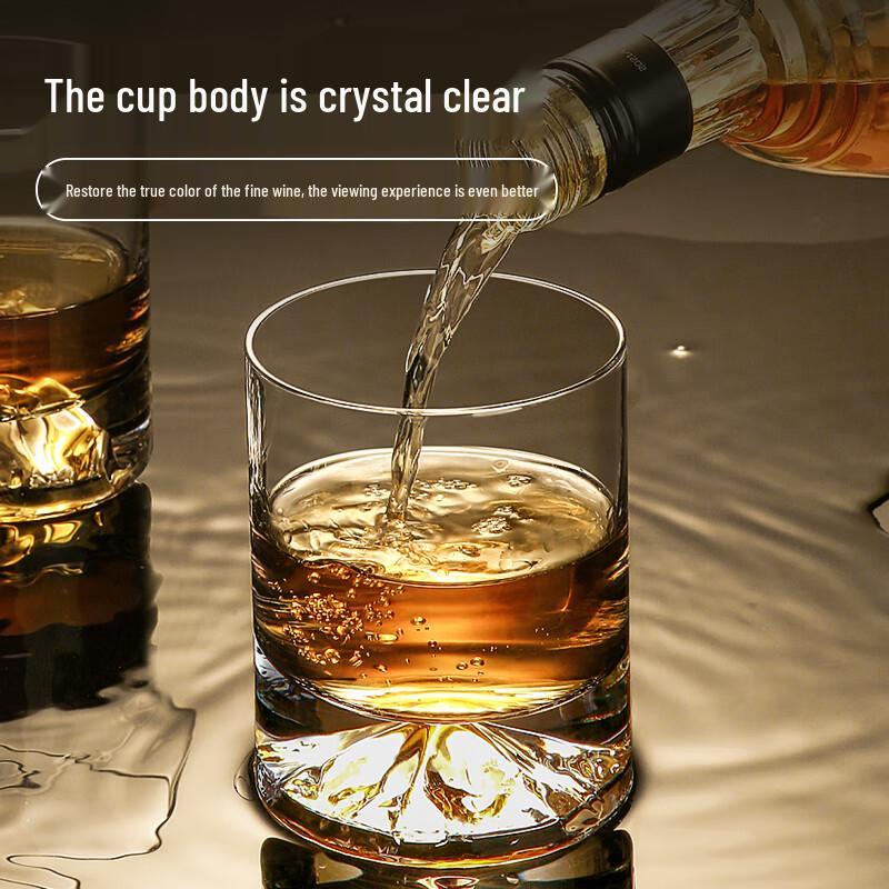 Handmade Crystal Whisky Glass - 300ml