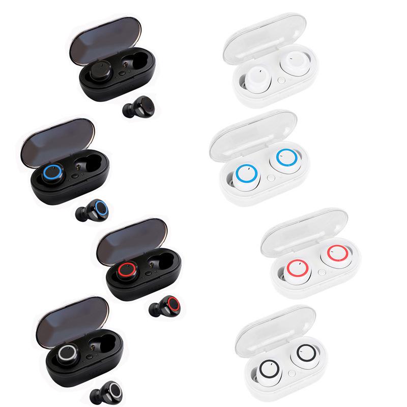 Y50 Tws Bluetooth Earphones Wireless Headset Waterproof Deep Bass Earbuds Sport Earphones True Wireless Stereo Headphones