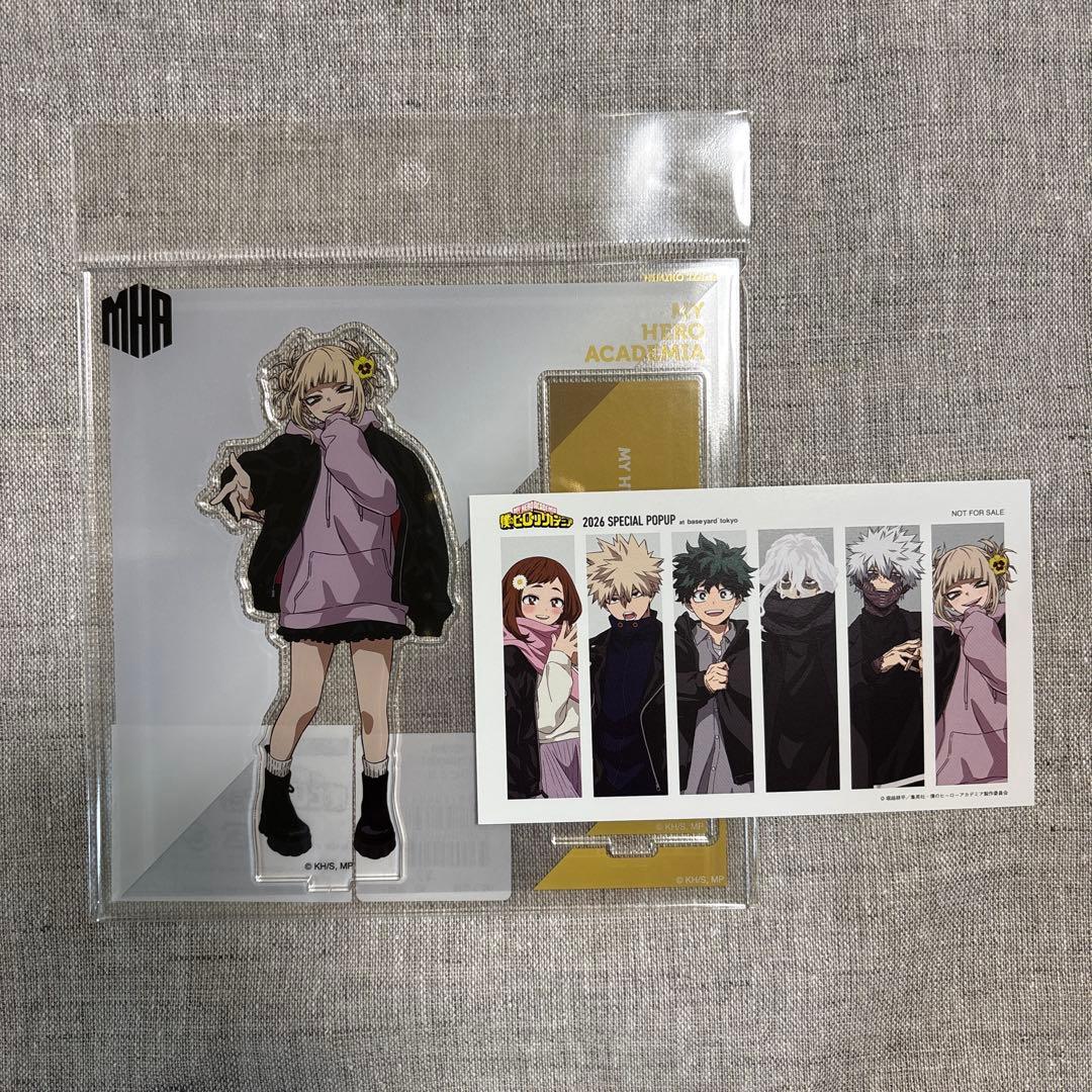 

[USED] My Hero Academia Toga Himiko Acrylic Stand Baseyard Tokyo Bonus Card