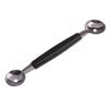 Kitchen Stainless Steal Double Ended Melon Ball Scoop Fruit Ice Cream Scooper