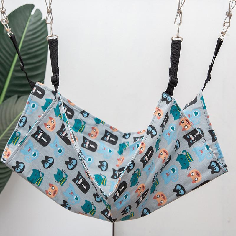 Pet Bed Cat Hanging Hammock Plush Warm Winter For Small Cats And Cages